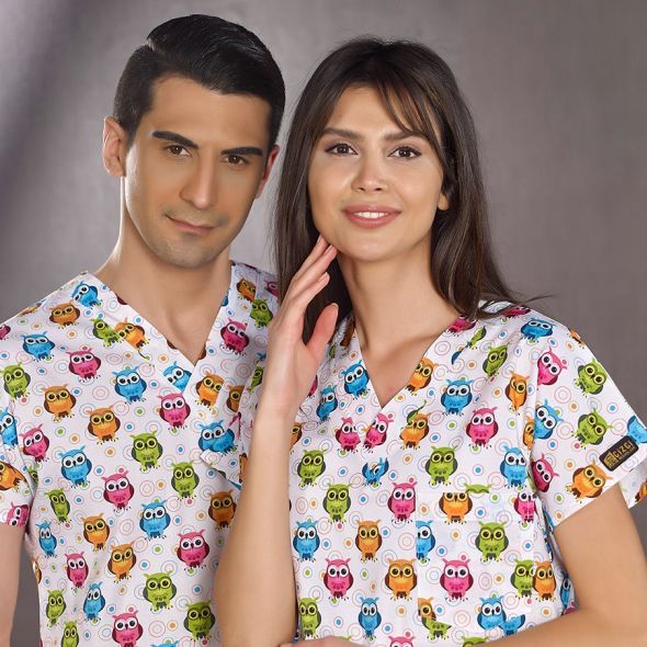 Топ женский Совушки Lycra Принт (Print) XXS