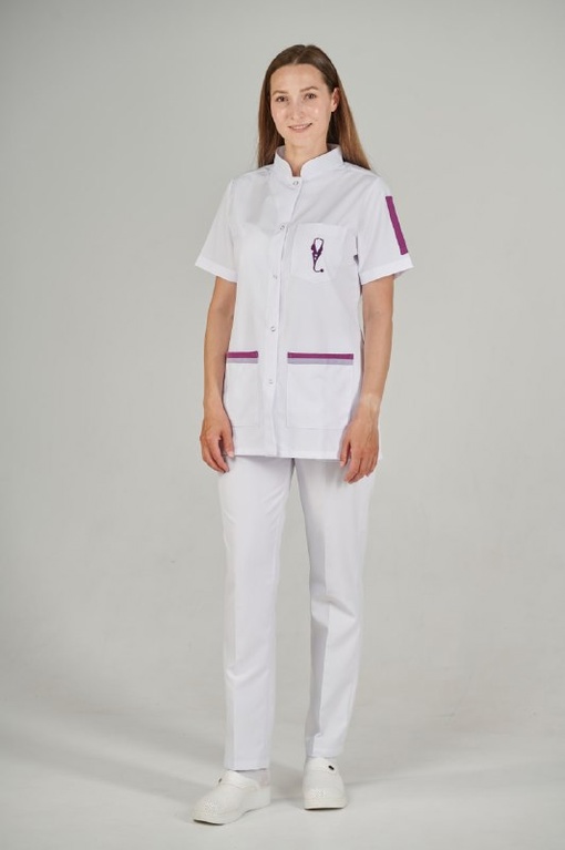 Блуза с вышивкой Stethoscope